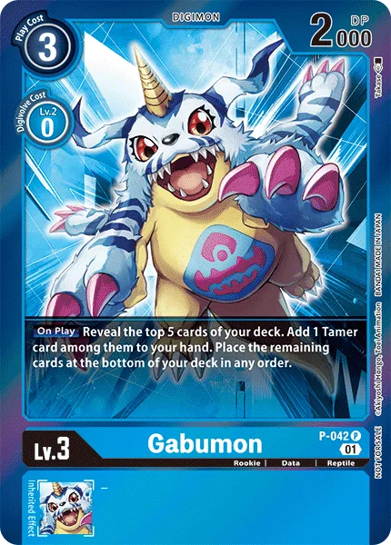 Gabumon — Large-Scale Tournaments P-042