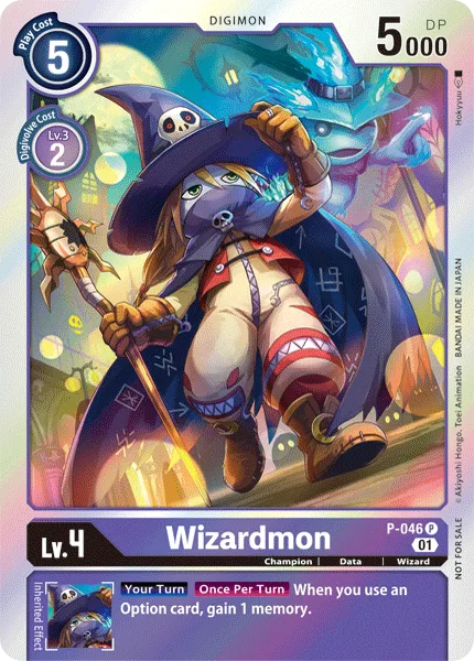 Wizardmon — Promo Cards (P-Numbered) P-046