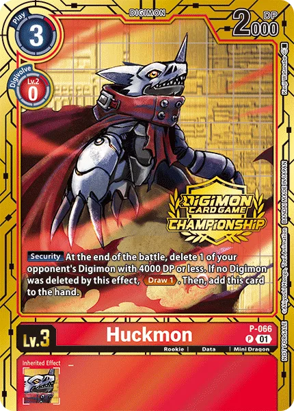 Huckmon — Large-Scale Tournaments P-066