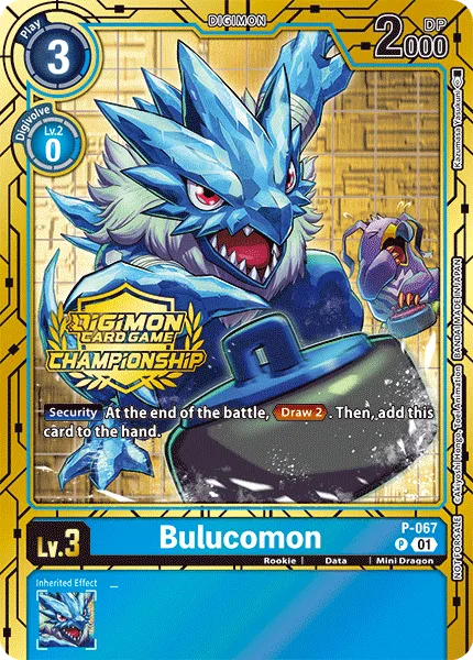Bulucomon — Large-Scale Tournaments P-067