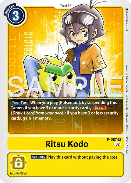 Ritsu Kodo — Promo Cards (P-Numbered) P-087