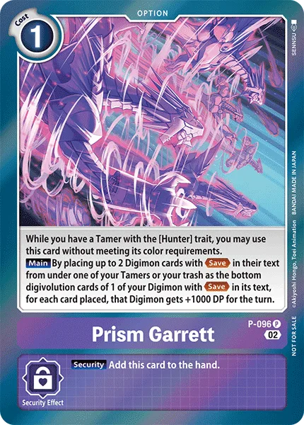 Prism Garrett — Promo Cards (P-Numbered) P-096