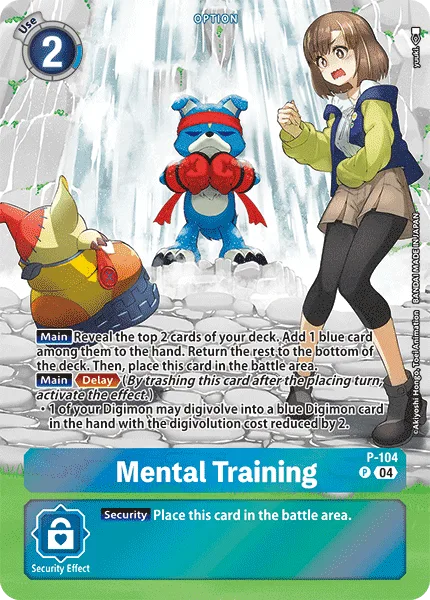 Mental Training — Starter Deck FABLE WALTZ [ST19] P-104