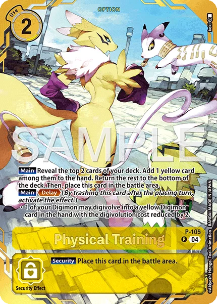 Physical Training — Other Products P-105