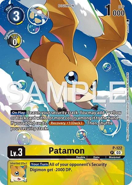 Patamon — Premium Bandai P-122