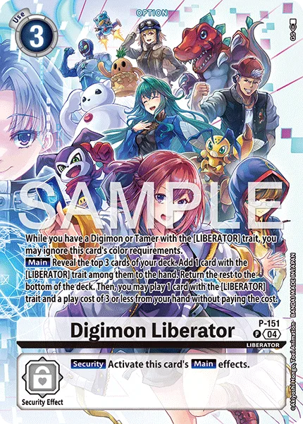 Digimon Liberator — Premium Bandai P-151