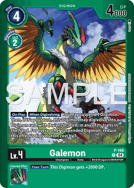 Galemon — Limited Card Pack BILLION BULLET [LM-06] P-166