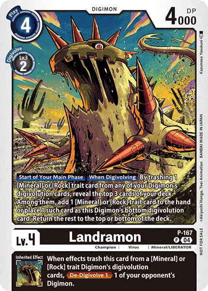 Landramon — Promo Cards (P-Numbered) P-167