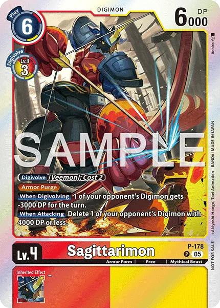 Sagittarimon — Large-Scale Tournaments P-178