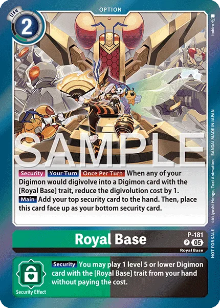 Royal Base — Large-Scale Tournaments P-181