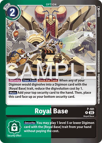 Royal Base — Limited Card Pack ANOTHER KNIGHT [LM-07] P-181