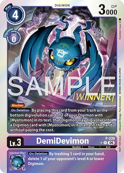 DemiDevimon — Store Events P-239