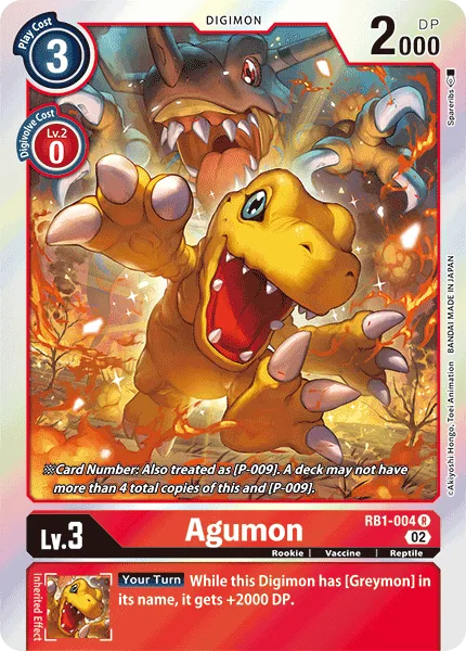 Agumon — RESURGENCE BOOSTER [RB01] RB1-004
