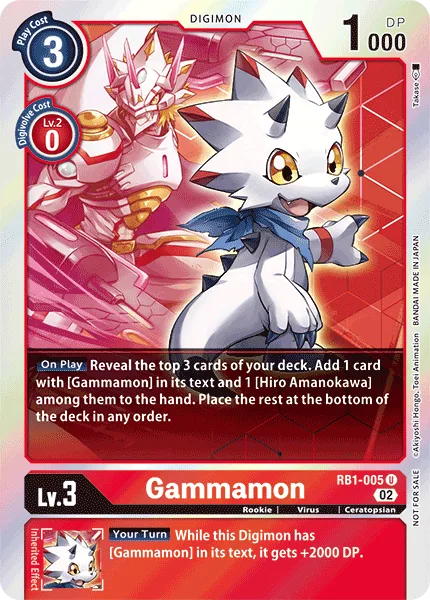 Gammamon — RESURGENCE BOOSTER [RB01] RB1-005