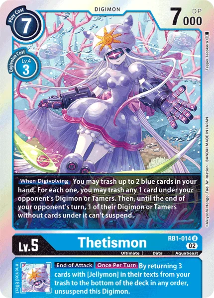 Thetismon — RESURGENCE BOOSTER [RB01] RB1-014