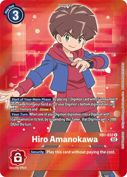 Hiro Amanokawa — RESURGENCE BOOSTER [RB01] RB1-032