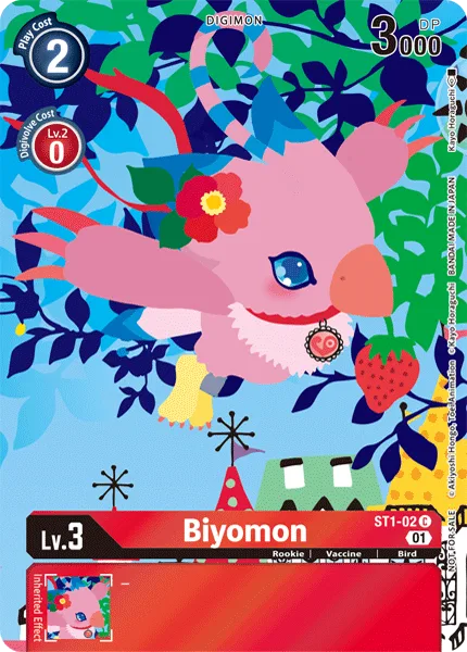 Biyomon — Premium Bandai ST1-02