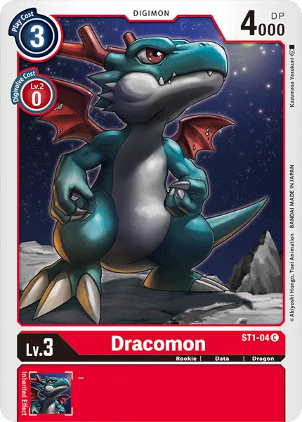 Dracomon — Starter Deck GAIA RED [ST-1] ST1-04