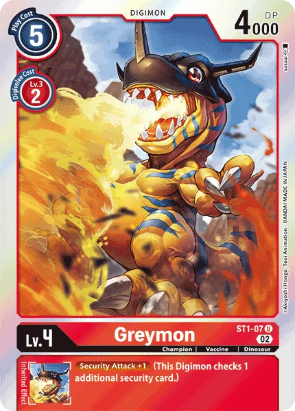 Greymon — RESURGENCE BOOSTER [RB01] ST1-07