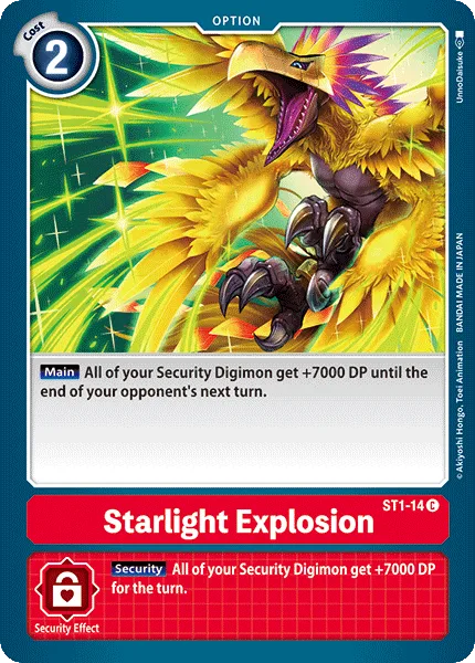 Starlight Explosion — Starter Deck GAIA RED [ST-1] ST1-14