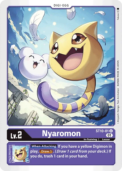Nyaromon — Starter Deck PARALLEL WORLD TACTICIAN [ST-10] ST10-01