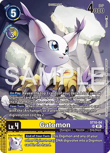 Gatomon — Large-Scale Tournaments ST10-04
