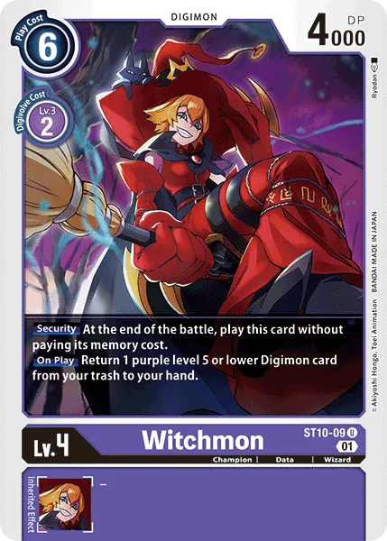 Witchmon — Starter Deck PARALLEL WORLD TACTICIAN [ST-10] ST10-09