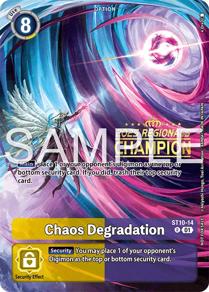 Chaos Degradation — Large-Scale Tournaments ST10-14
