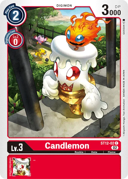 Candlemon — Starter Deck JESMON [ST-12] ST12-02
