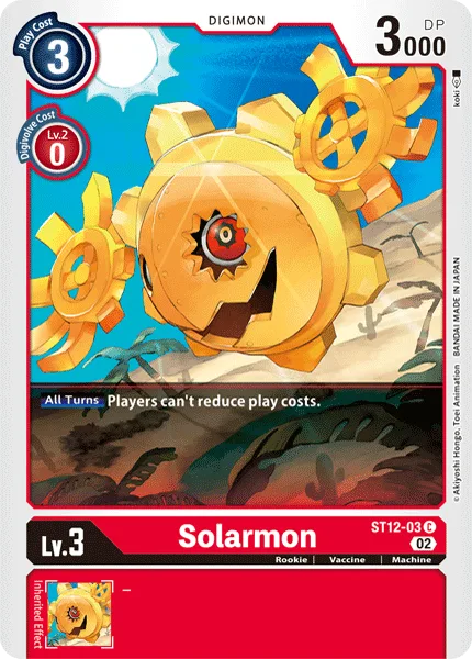 Solarmon — Starter Deck JESMON [ST-12] ST12-03