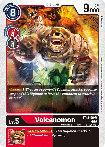 Volcanomon — Starter Deck JESMON [ST-12] ST12-09
