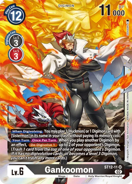 Gankoomon — Starter Deck JESMON [ST-12] ST12-11