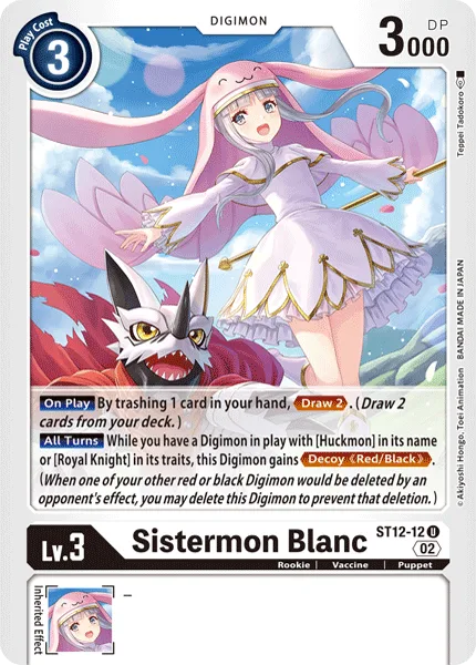 Sistermon Blanc — Starter Deck JESMON [ST-12] ST12-12