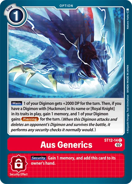 Aus Generics — Starter Deck JESMON [ST-12] ST12-14