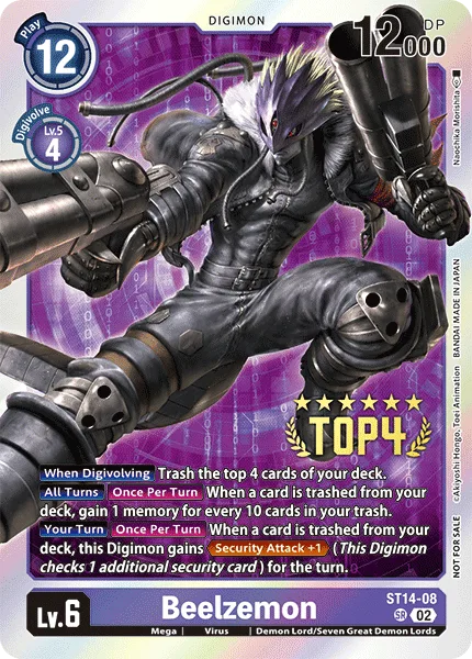 Beelzemon — Large-Scale Tournaments ST14-08