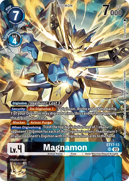 Magnamon — Advanced Deck DOUBLE TYPHOON [ST17] ST17-13