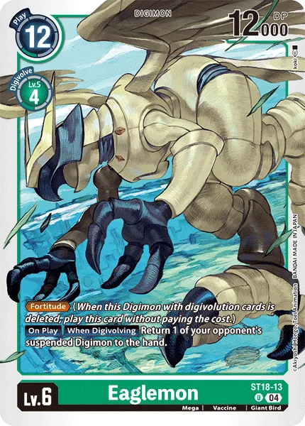 Eaglemon — Starter Deck GUARDIAN VORTEX [ST18] ST18-13