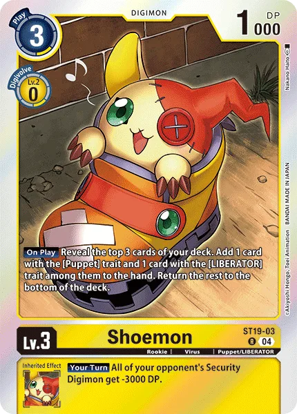 Shoemon — Starter Deck FABLE WALTZ [ST19] ST19-03