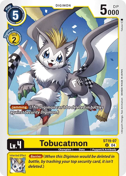 Tobucatmon — Starter Deck FABLE WALTZ [ST19] ST19-07