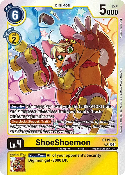 ShoeShoemon — Starter Deck FABLE WALTZ [ST19] ST19-08