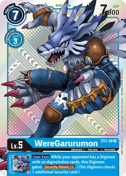 WereGarurumon — Store Events ST2-08