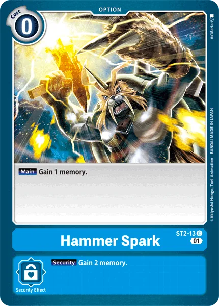 Hammer Spark — Starter Deck ULFORCEVEEDRAMON [ST-8] ST2-13