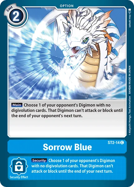 Sorrow Blue — Starter Deck COCYTUS BLUE [ST-2] ST2-14