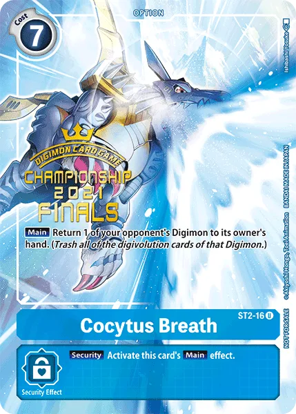 Cocytus Breath — Large-Scale Tournaments ST2-16