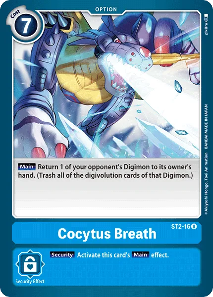 Cocytus Breath — Starter Deck COCYTUS BLUE [ST-2] ST2-16