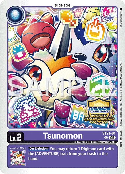 Tsunomon — Large-Scale Tournaments ST21-01