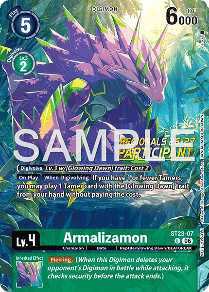Armalizamon — Large-Scale Tournaments ST23-07