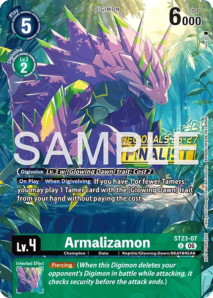 Armalizamon — Large-Scale Tournaments ST23-07
