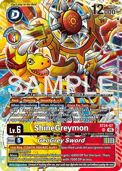 ShineGreymon — Store Events ST24-07
