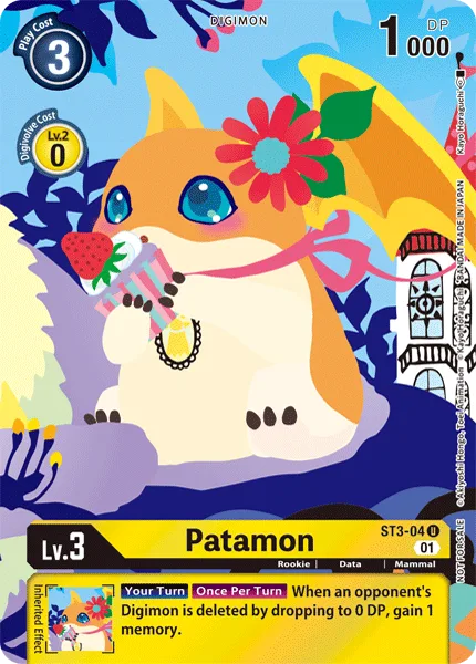 Patamon — Premium Bandai ST3-04